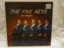THE FIVE KEYS ON STAGE    ORIG. 1957 T828  LP (air brushed cover)