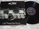 AC/DC Let There Be Rock Aussie Blue Roo 1977 First Press LP Vinyl Record OOP