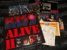 KISS ALIVE II DOUBLE 2 LP RECORD SET BOOK & TATTOO HYPE INSERTS SHRINK NM 1977