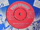 Stanley Brothers - How Far To Little Rock 1959 UK 45 PARLOPHONE EXPORT ONLY
