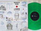 JOHN LENNON PLASTIC ONO BAND SHAVED FISH EMI EAS-81457 Japan Green Vinyl LP