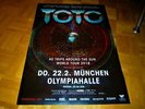 2018 XL Concert-Tour Promo Poster / München TOTO 