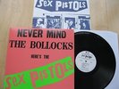 SEX PISTOLS-NEVER MIND THE BOLLOCKS LP-PUNK CLASH DAMNED RAMONES-USA RE-ISSUE