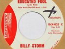 BILLY STORM Educated Fool INFINITY 45 mod popcorn R&B original 1962 7” HEAR mp3