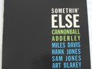 CANNONBALL ADDERLEY MILES DAVIS -SOMETHIN ELSE- 1958 BLUE NOTE LP DG MONO W 63RD