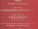 MASCAGNI, LEONCAVALLO - KARAJAN / Cavalleria Rusticana, I Pagliacci 3LP BOX VG++