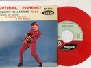 Vinyle 45 T Johnny Halliday Souvenirs, Souvenirs (rouge)