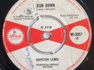 HOPETON LEWIS - RUN DOWN / PICK YOURSELF UP - ISLAND ( VERY RARE SKA 7 )