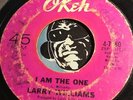 LARRY WILLIAMS Northern Soul 45 I Am The One b/w You Ask For One Good Reason