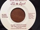 MAJIC AND MOONLITE Close Encounters b/w 'Cause It's You 45 Blue Eyed Soul Boogie