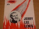 Jerry Lee Lewis 1962 UK Tour Programme (Johnny Kidd & Pirates/Vince Eager)