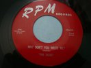 The Jacks Why Don't You Write Me/My Darling 7