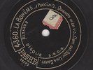 LINA SARTI RARE 78 RPM PATHE 4360 + 4387 - Boheme + PAGLIACCI: Aria di Nedda VG+