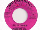 PEMBROOK LTD.  SLEEPYJOHN  (Debutone 779) NW Heavy Psych Mod Fuzz Garage 45 HEAR