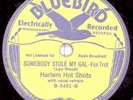 BENNIE MOTEN AND JOE HAYMES BUFF BLUEBIRD B-5481 HARLEM HOT SHOTS