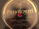 Paramount 13024 George Hannah w MEADE LUX LEWIS - BOY IN THE BOOT  78 rpm 1930 V