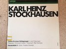 Vinyl Karl Heinz Stockhausen / Zyklus für einen Schlagzeuger / Wergo / TOP