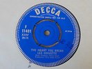 Lee Corvette - The Heart You Break 1962 UK 45 DECCA DEMO OAK/R.G. JONES