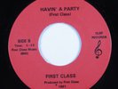 Modern Soul Boogie 45 FIRST CLASS Havin' A Party CLEF VG+/VG++ HEAR