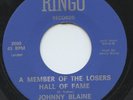 Rare Country 45- Johnny Blaine/Pee Wee Whitewing- A Member Of The Losers Hall