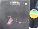 ARETHA FRANKLIN LP, LIVE AT FILLMORE WEST (ATLANTIC GERMANY Issue EX/EX)