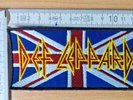 RARE WOVEN DEF LEPPARD PATCH LED ZEPPELIN DEEP PURPLE AC / DC AIRBOURNE