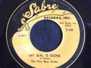 Five Blue Notes, My Gal Is Gone on Sabre 103, Fantastic doo-wop
