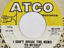 BEN E. KING I Can’t Break the News to Myself ATCO 45 northern soul orig.'65 HEAR