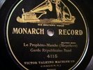 Monarch Victor 4115 Garde Republicaine Band-Le Prophete March (1904)