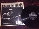 RARE DECCA SXL 2266 ED1 WBG Rossini Overtures Piero Gamba Vinyl Near Mint