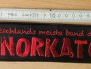 KNORKATOR DEUTSCHLANDS MEISTE BAND DER WELT RARE WOVEN PATCH