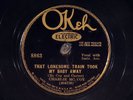 78 RPM -- Charlie McCoy / same with Miss. Hot Footers, Okeh 8863, E-V+/V+ Blues