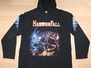 Hammerfall, Crimson Thunder, Hoodie, Kapuzenpulli, Größe XL, Sonar, rar, rare