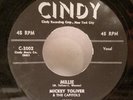MICKEY TOLIVER & CAPITOLS: Rose-Marie / Millie 45 CINDY Rare Doo Wop -Tested VG+