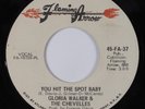 Funk/Deep Soul 45 GLORIA WALKER You Hit The Spot Baby FLAMING ARROW HEAR
