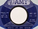 DEL SHANNON Move It On Over AMY 45 raw fuzz garage pounder 7” HEAR mp3