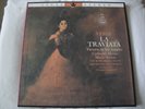 VERDI LA TRAVIATA 3X VINYL LP BOX SET VICTORIA DE LOS ANGELES, MONTE, SERENI VG+