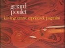 Gérard POULET, PAGANINI Les 24 caprices French LP DEESSE 168