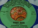 Top Mod Garage Punk Fuzz Floor Filler 45 Shannon Cannon Right Back NM HEAR