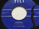 ROCKABILLY The Carnations SCORPION Tilt 45 rare Canadian pressing KILLER rocker
