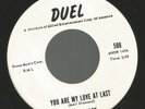 Rare Neil Diamond 45 on Duel  as Neil & Jack 