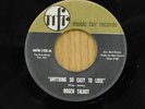 Roger Talbot 45 Anything So Easy To Lose / If You Love Her   MFR VG++ soul