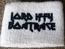 IRON MAIDEN - BRUCE DICKINSON WORN 1993 GENUINE SWEATBAND LORD IFFY BOATRACE
