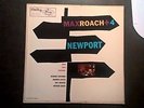 Max Roach + 4 at Newport, 1st mono, EmArcy MG36140, DG, drummer logo, NM