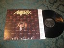 ANTHRAX AMONG THE LIVING ORG METAL ROCK LP ON MEGAFORCE WORLDWIDE VG+