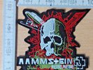 RARE WOVEN SHAPE PATCH RAMMSTEIN OOMPH  METALLICA SLAYER