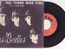 rare 45T juke box, The BEATLES, ODEON SO 10104 type 1 BIEM. Pochette repro