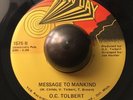 O.C. TOLBERT   Goodness / Message To Mankind   New Day 70s deep soul funk 45 EX