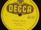GHANA 78 RPM HIGHLIFE & MAMBO JOE KELLY TATALE DECCA WA 777 LISTEN