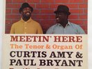 CURTIS AMY & PAUL BRYANT LP Meetin' Here Pacific Jazz Stereo NM